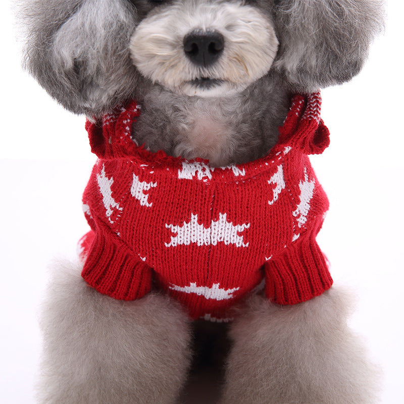 Dog Christmas Sweater for Cozy Holiday Walks & Photos