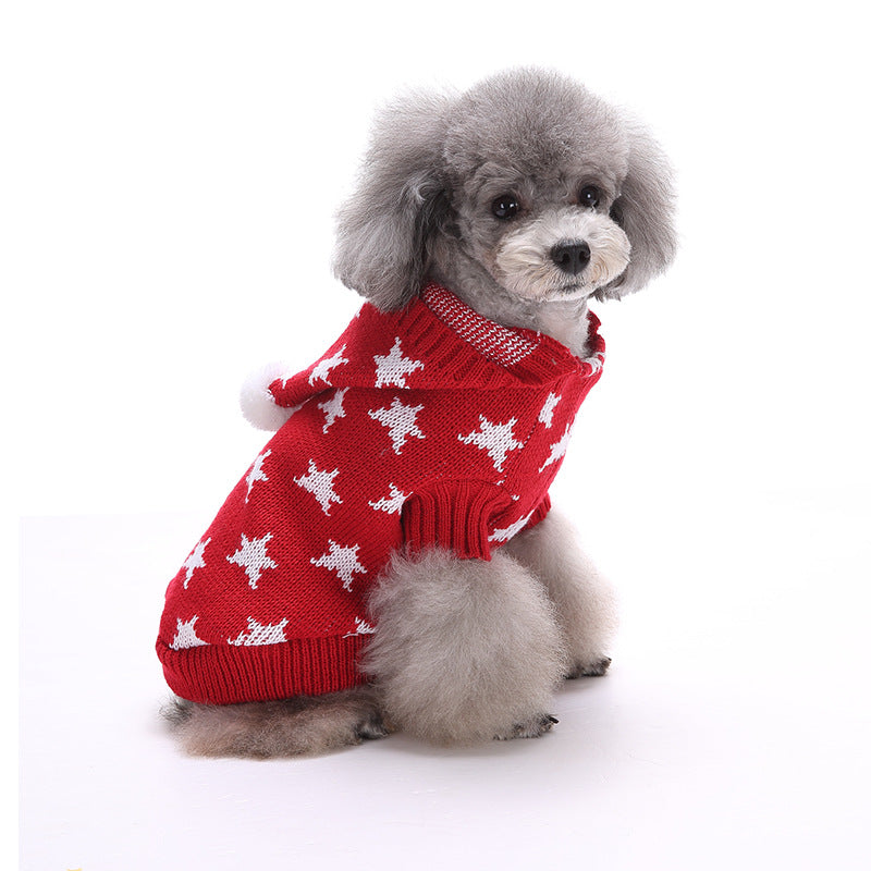 Dog Christmas Sweater for Cozy Holiday Walks & Photos