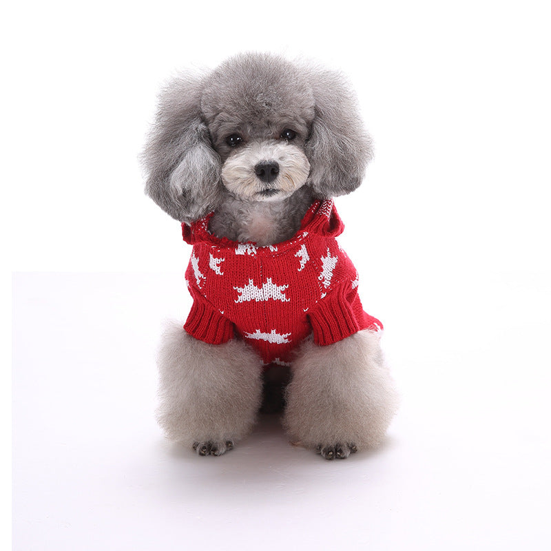 Dog Christmas Sweater for Cozy Holiday Walks & Photos