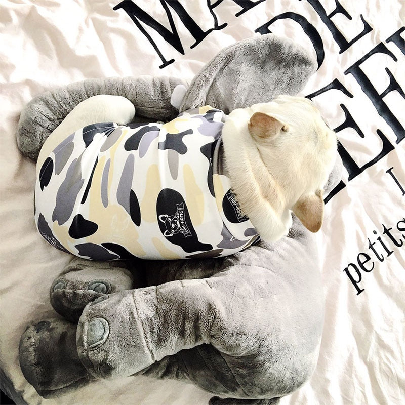 Small Dog Camouflage Vest for Stylish Summer Walks