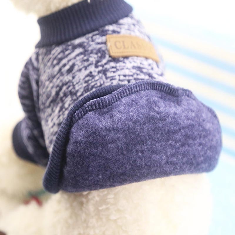 Small Dog Sweater for Warm, Cozy Winter Walks & Lounging