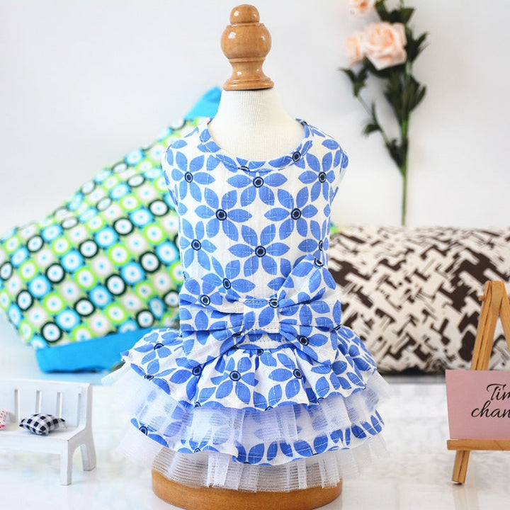Small Dog Tutu Dress – Lightweight Summer Pet Outfit