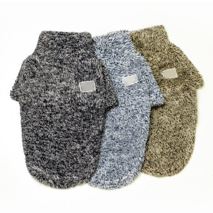 Small Dog Winter Coat – Thick Plush Warmth for Walks