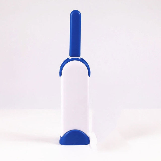 Reusable Pet Hair Remover Brush Self-Cleaning Base