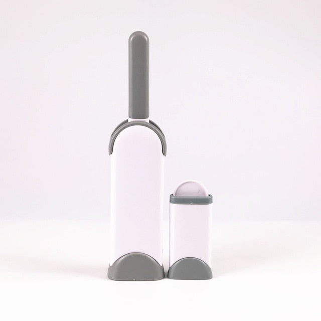 Reusable Pet Hair Remover Brush Self-Cleaning Base