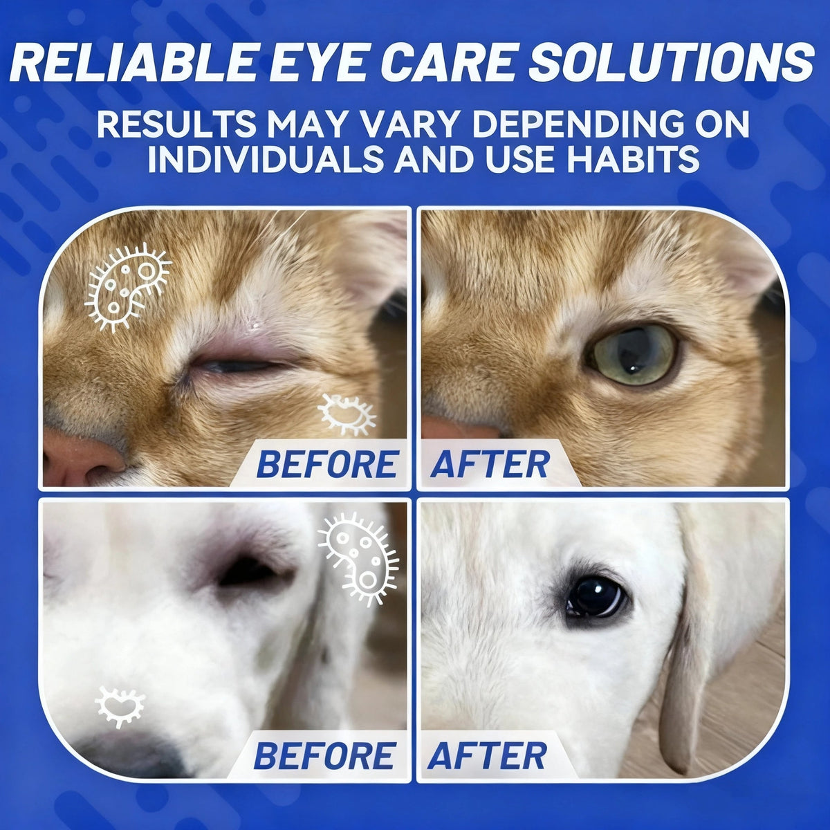 Dog Eye Drops for Gentle Dry, Red, Irritated Eye Relief