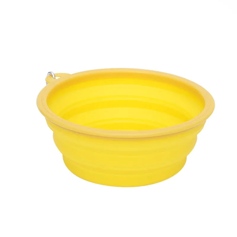 Foldable Dog Travel Bowl for Easy Outdoor Hydration