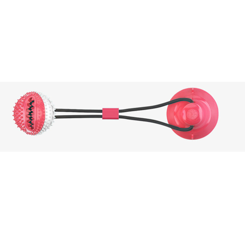 Interactive Dog Dental Chew Toy with Strong Suction