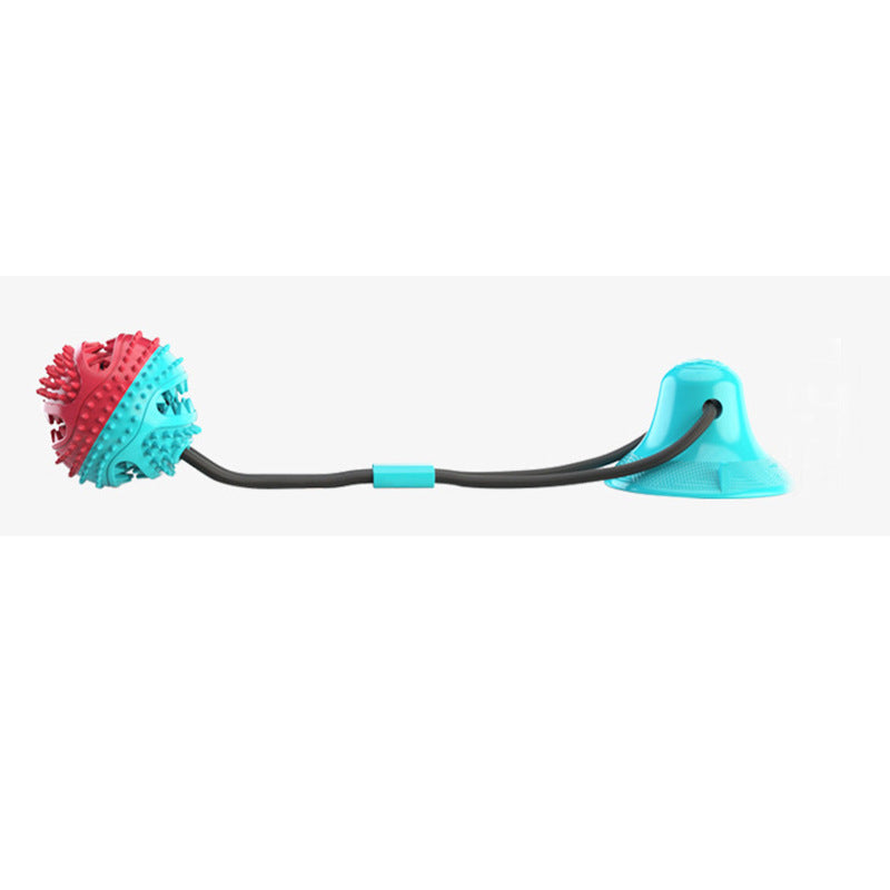 Interactive Dog Dental Chew Toy with Strong Suction