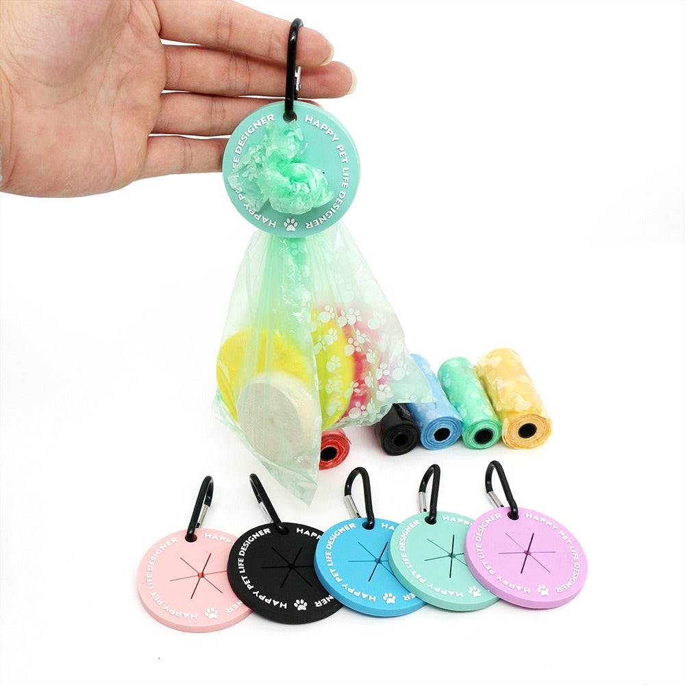 Dog Waste Bag Holder Clip for Easy Hands-Free Walks