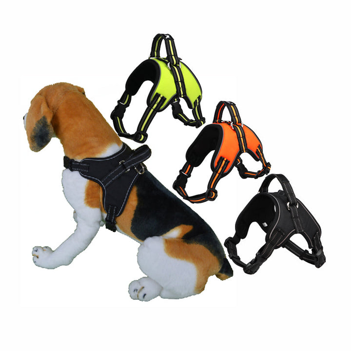 No-Pull Dog Harness: Reflective, Padded Control Vest