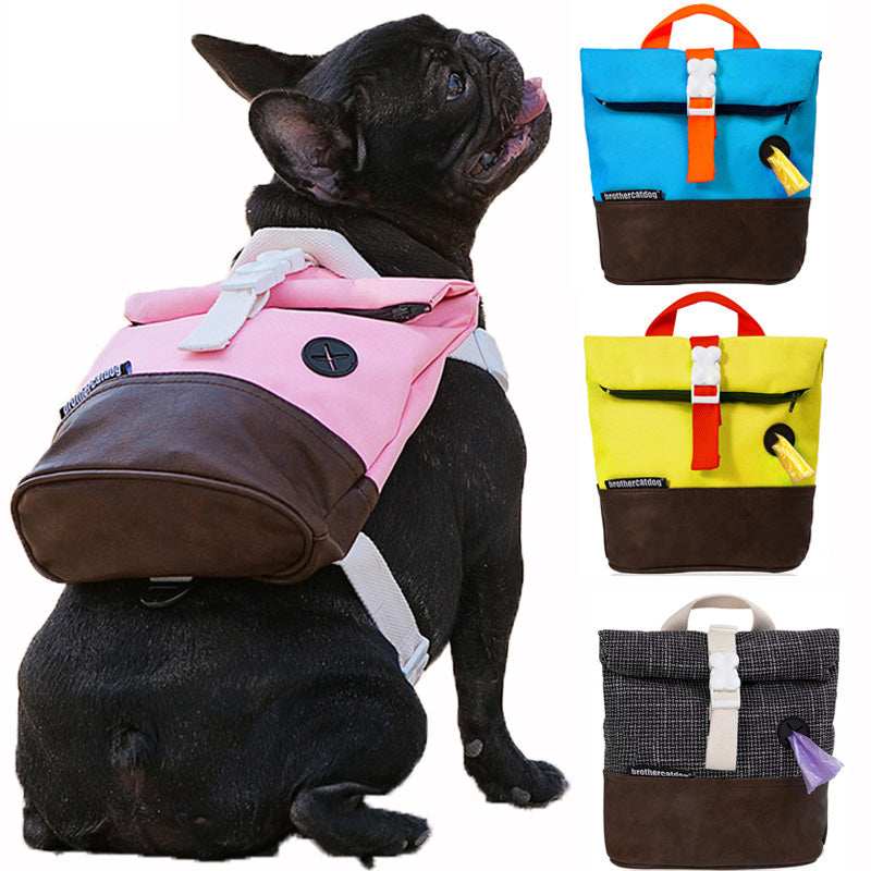 Dog Harness Backpack for Small Dogs | Treat Storage