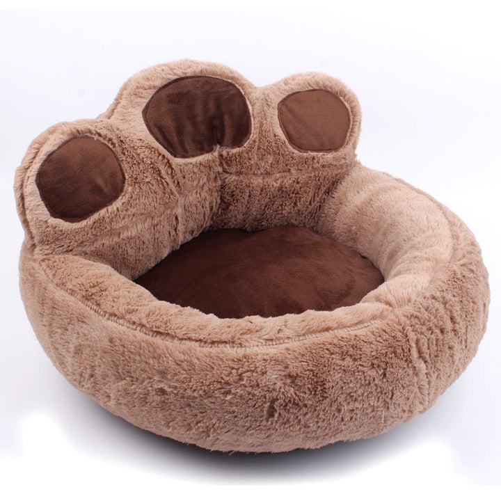 Enclosed Pet Bed for Dogs & Cats | Warm Plush Comfort