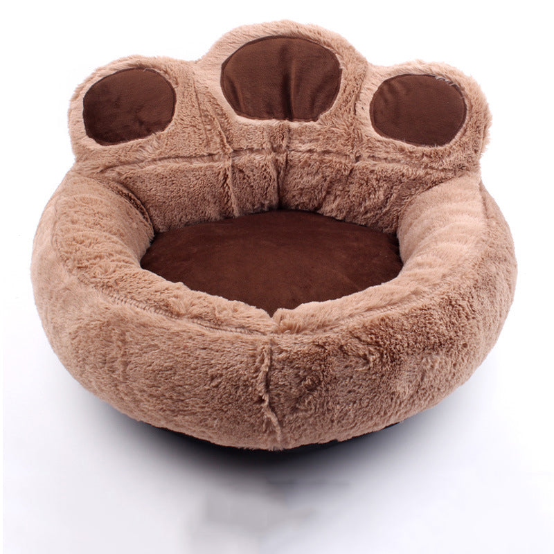 Enclosed Pet Bed for Dogs & Cats | Warm Plush Comfort