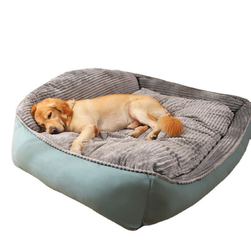 Large Dog Bed Sofa for Spacious All-Season Comfort