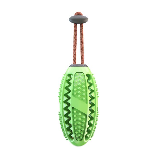 Interactive Dog Chew Ball for Cleaner Teeth & Play