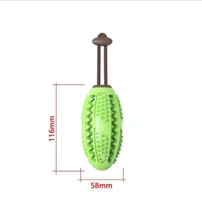 Interactive Dog Chew Ball for Cleaner Teeth & Play