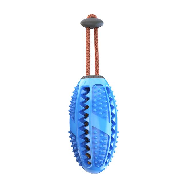 Interactive Dog Chew Ball for Cleaner Teeth & Play