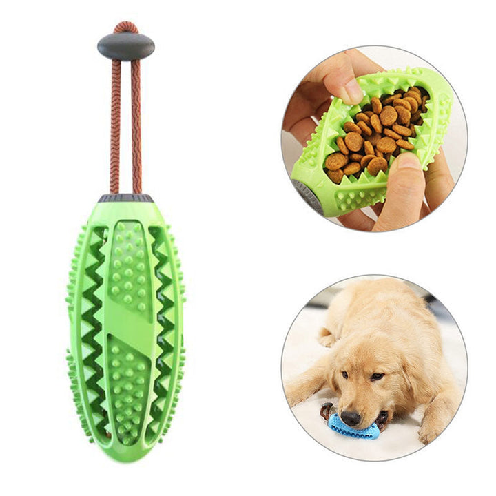 Interactive Dog Chew Ball for Cleaner Teeth & Play