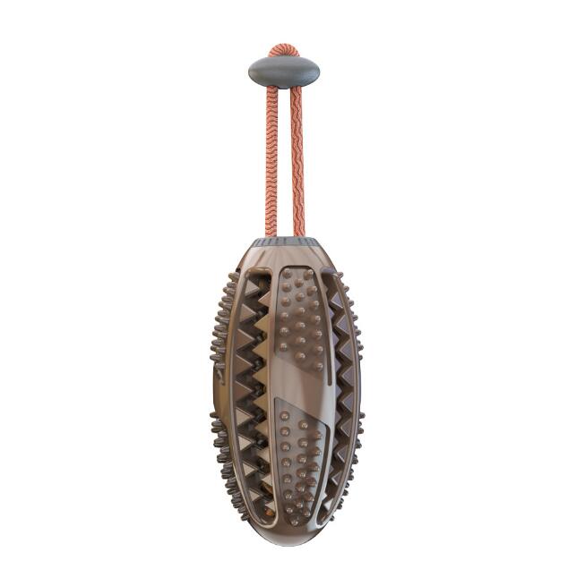 Interactive Dog Chew Ball for Cleaner Teeth & Play