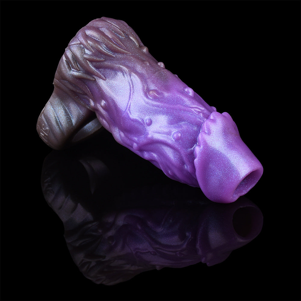 Textured Penis Sleeve for Added Girth & Stimulation