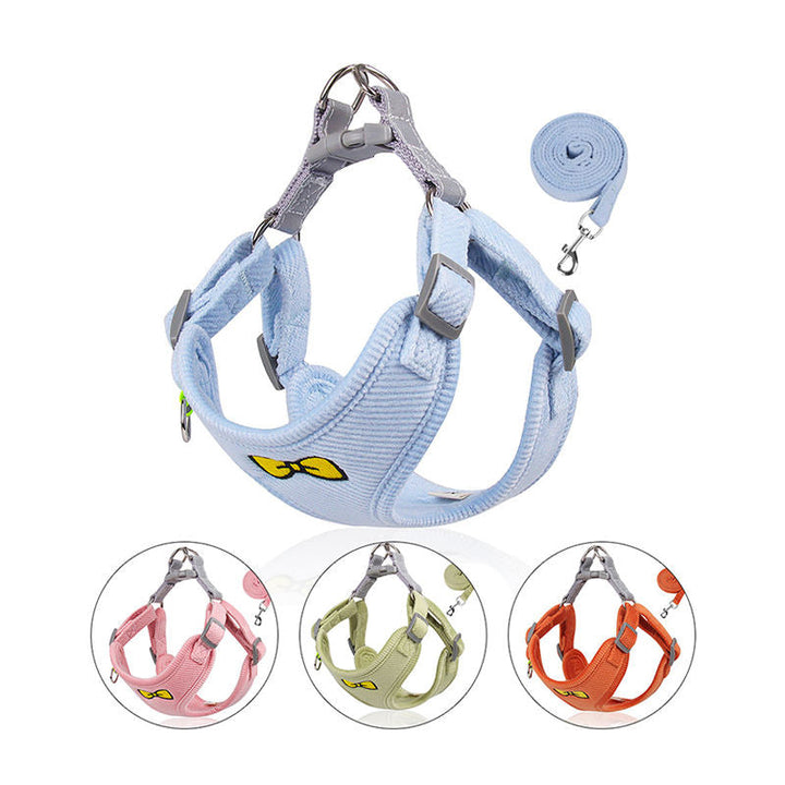 Small Dog Harness With Leash for Safer Night Walks