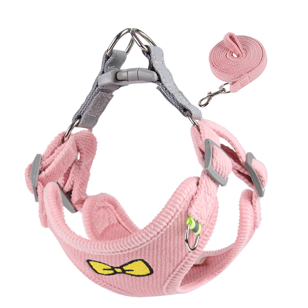Small Dog Harness With Leash for Safer Night Walks