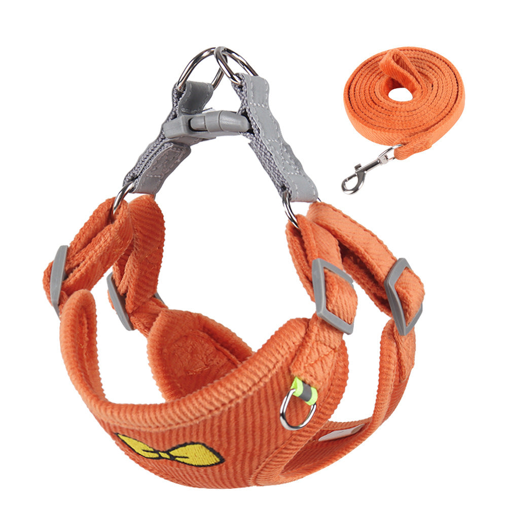 Small Dog Harness With Leash for Safer Night Walks