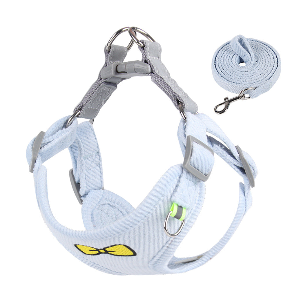 Small Dog Harness With Leash for Safer Night Walks