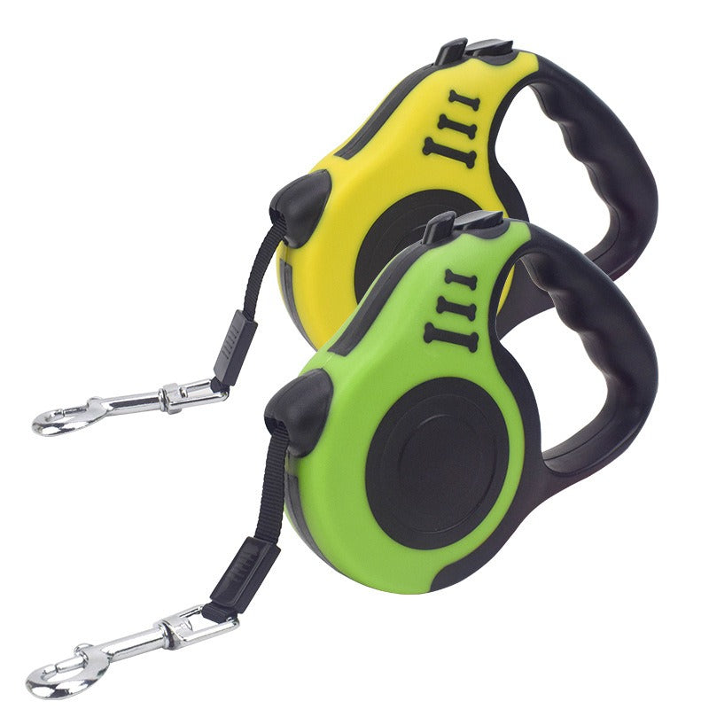 Retractable Dog Leash with Adjustable 3M/5M Range