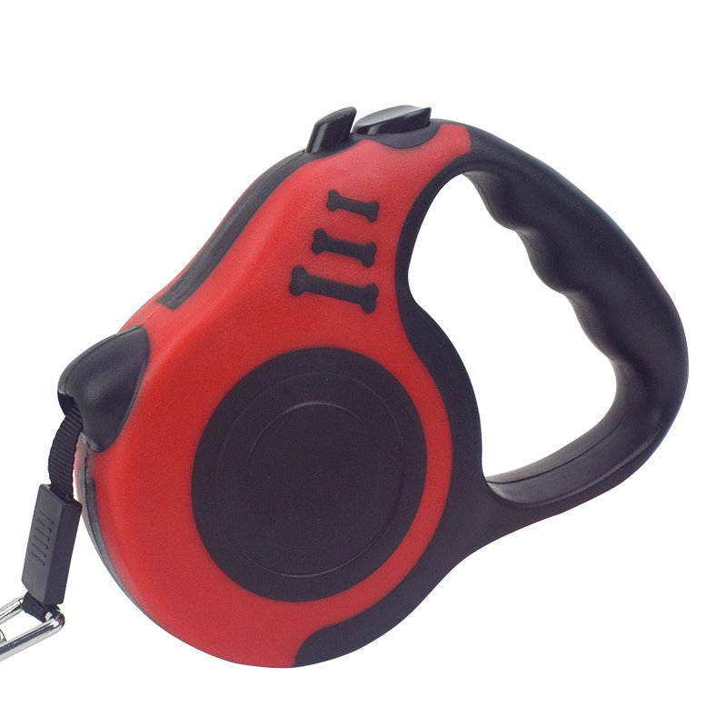 Retractable Dog Leash with Adjustable 3M/5M Range