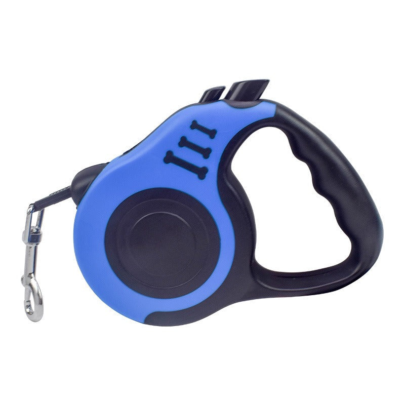 Retractable Dog Leash with Adjustable 3M/5M Range