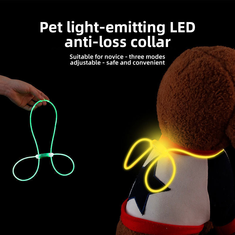 LED Dog Collar for Nighttime Visibility and Safer Walks