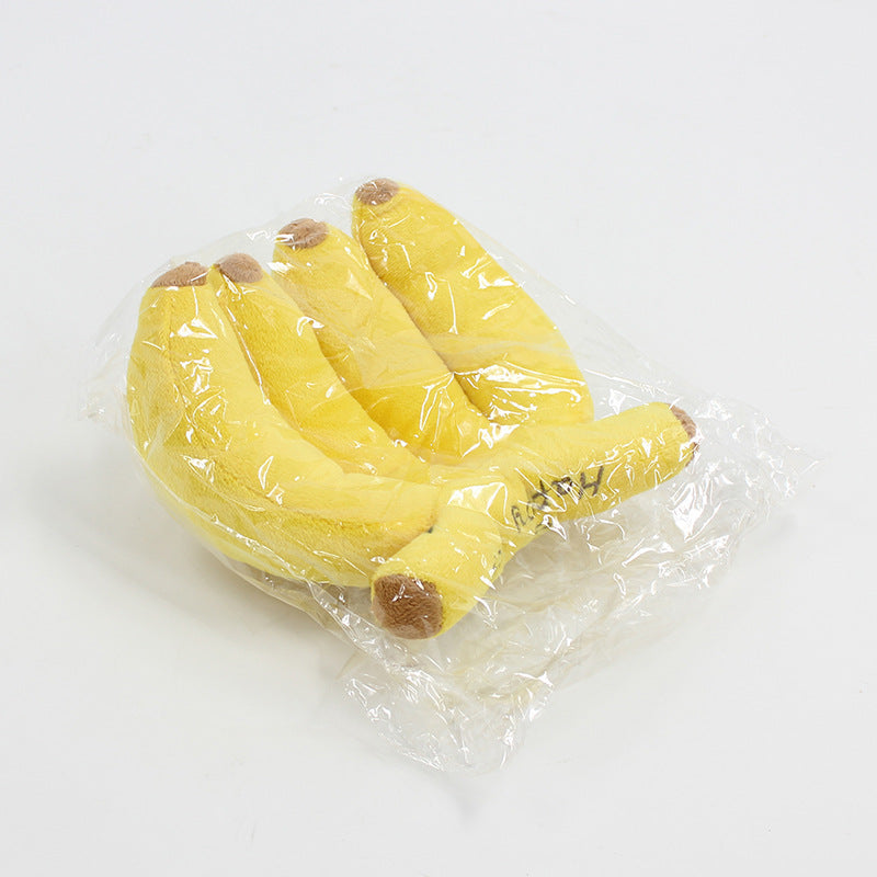 Plush Banana Dog Toy for Fun, Boredom Relief Play