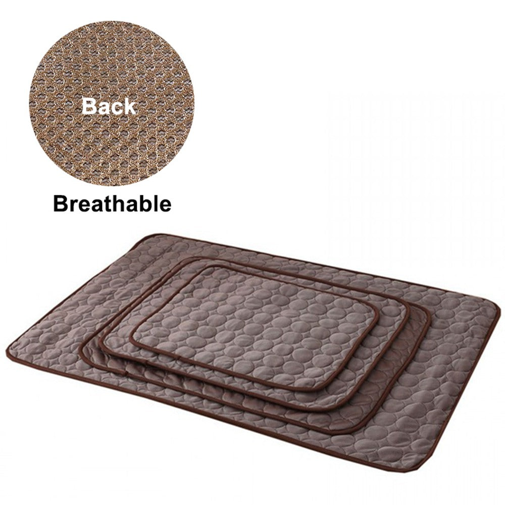 Dog Cooling Mat – Washable Summer Resting Pad for Pets