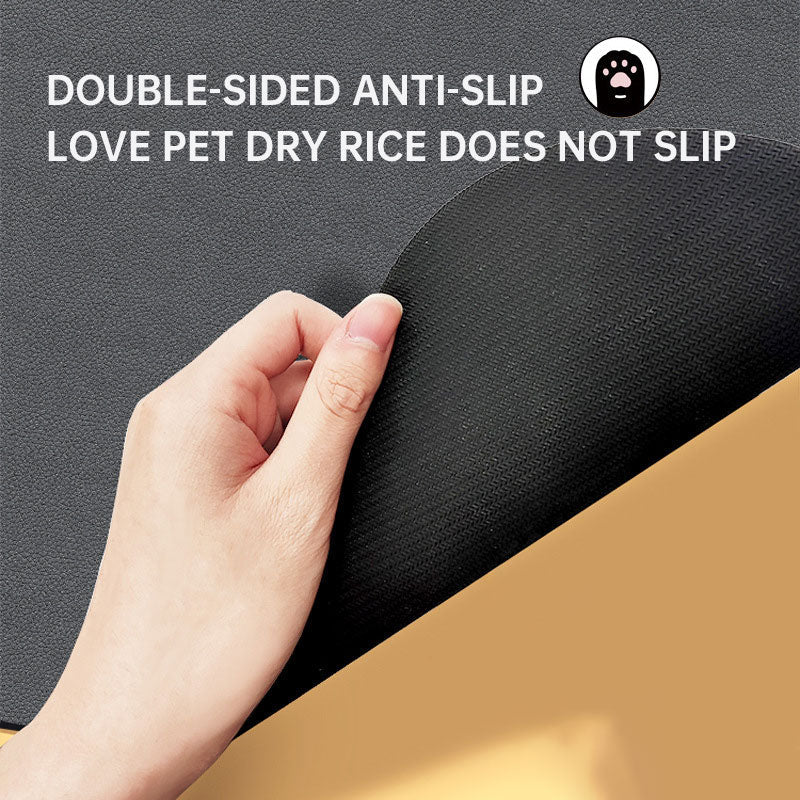 Dog Paw Mat for Floors, Crates & Feeding Areas, Large