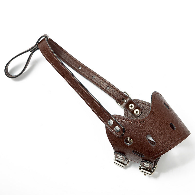 Adjustable Dog Muzzle for Bite & Scavenging Control