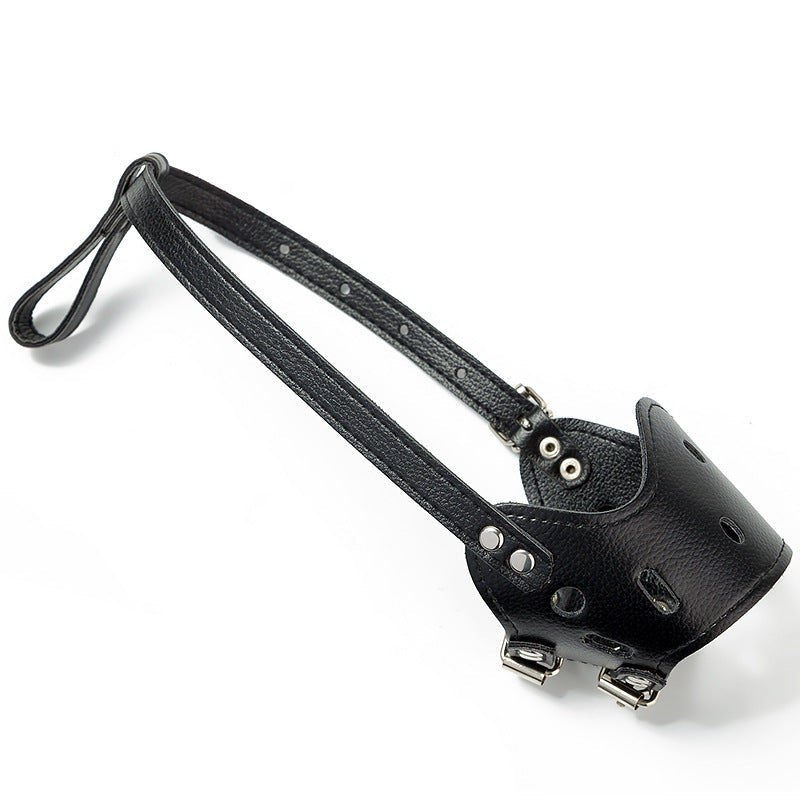 Adjustable Dog Muzzle for Bite & Scavenging Control