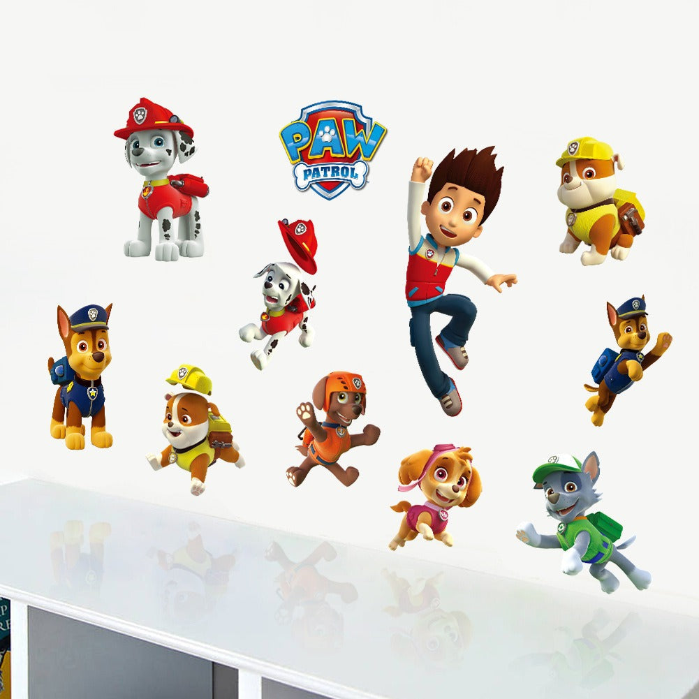 PAW Patrol Wall Stickers for Colorful Kids’ Rooms