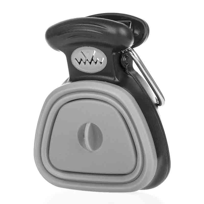 Portable Foldable Dog Poop Scooper With Waste Bag Roll