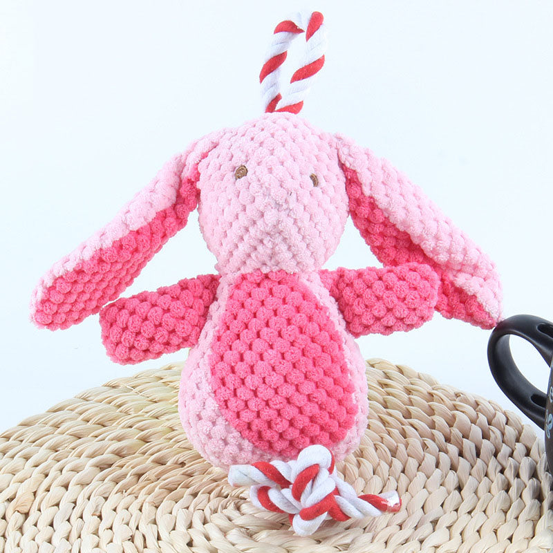 Dog Plush Toys Set for Indoor Playtime and Comfort