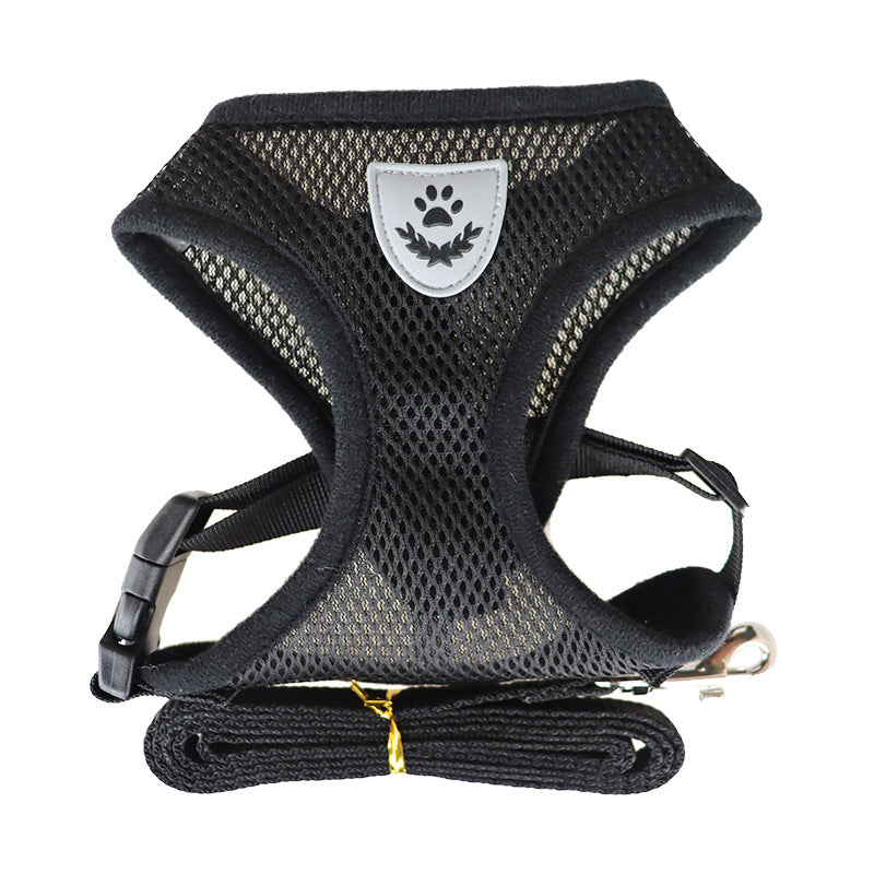 Dog Harness and Leash Set for Comfortable Daily Walks