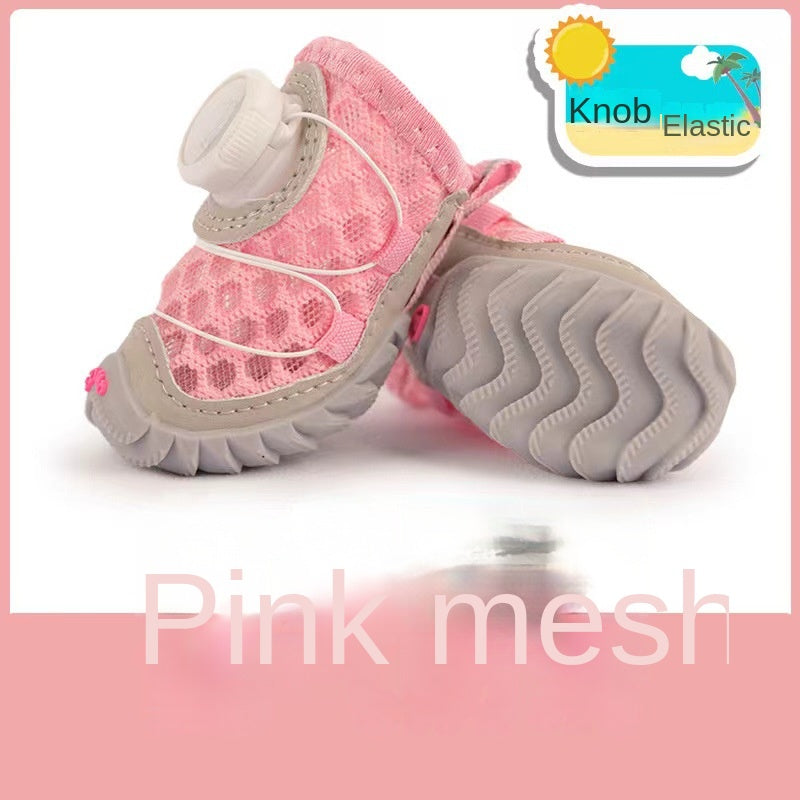 Small Dog Shoes for Breathable Non-Slip Paw Protection