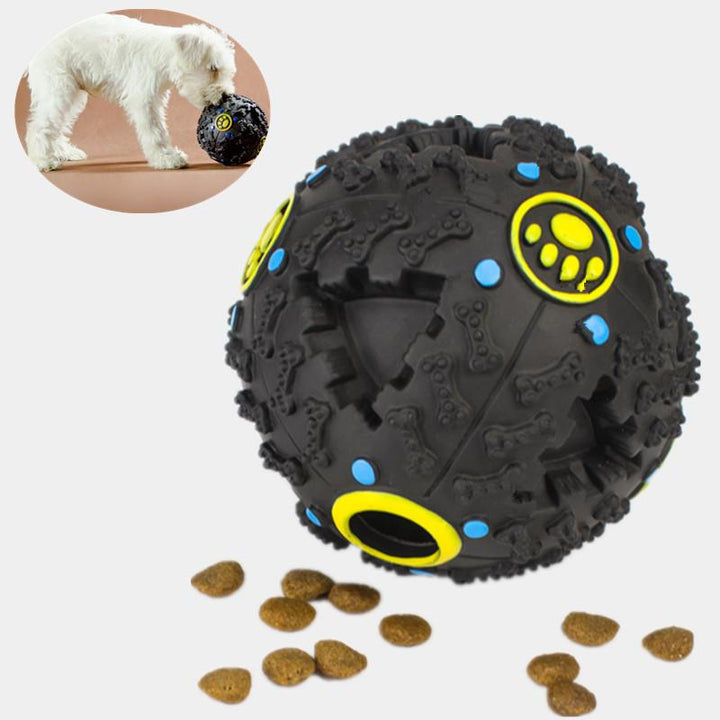 Treat Dispensing Dog Ball Toy for Slow Feeding and Play