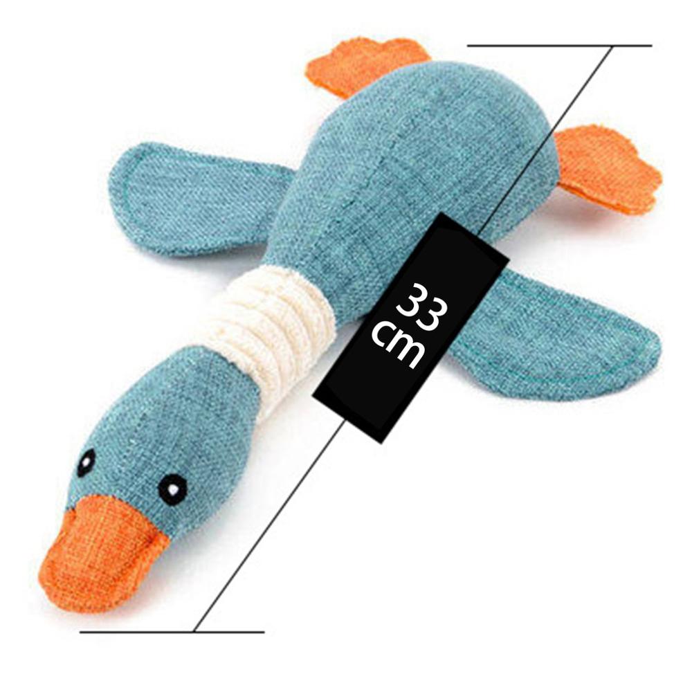 Dog Plush Chew Toy for Interactive Play & Training
