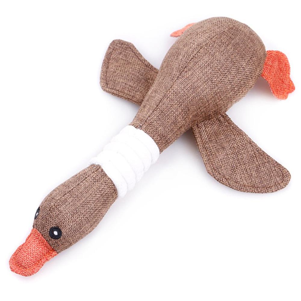 Dog Plush Chew Toy for Interactive Play & Training