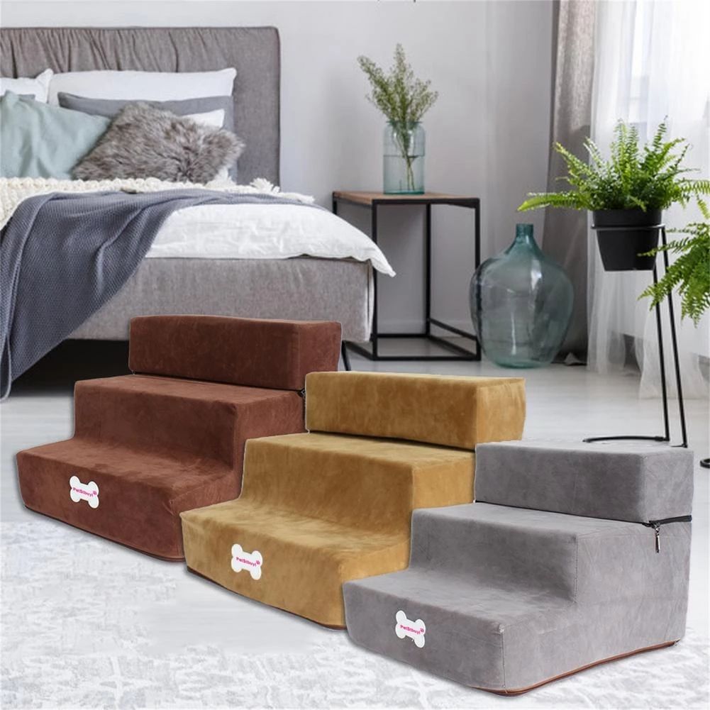 Dog Stairs for Small Dogs | Safer Sofa & Bed Access