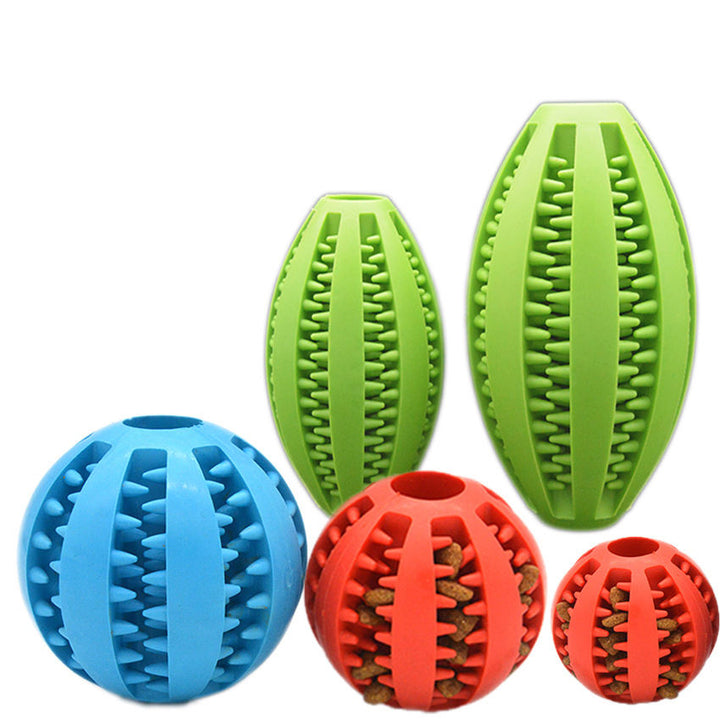 Dog Dental Chew Ball With Treat-Dispensing Enrichment
