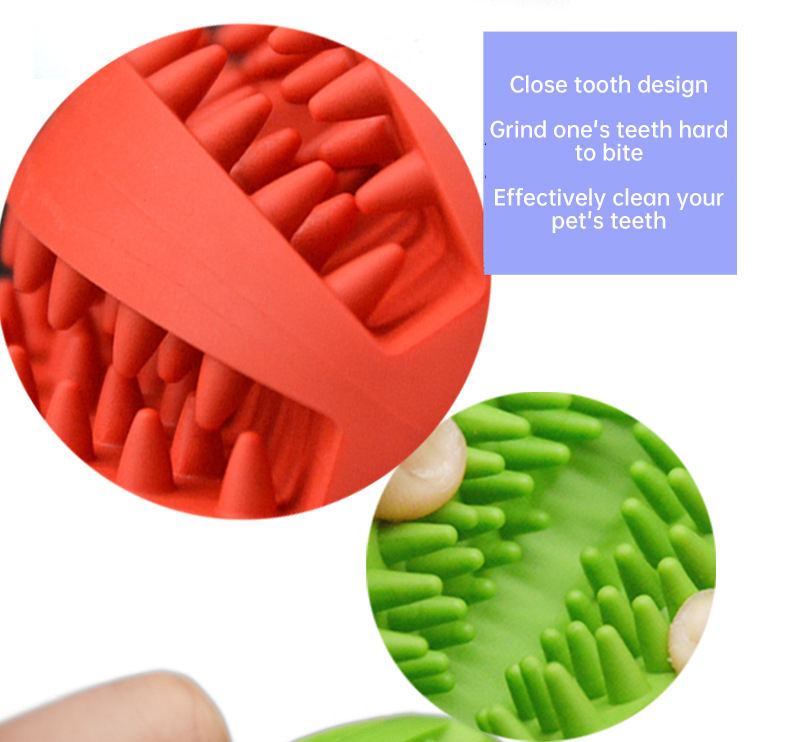 Dog Dental Chew Ball With Treat-Dispensing Enrichment
