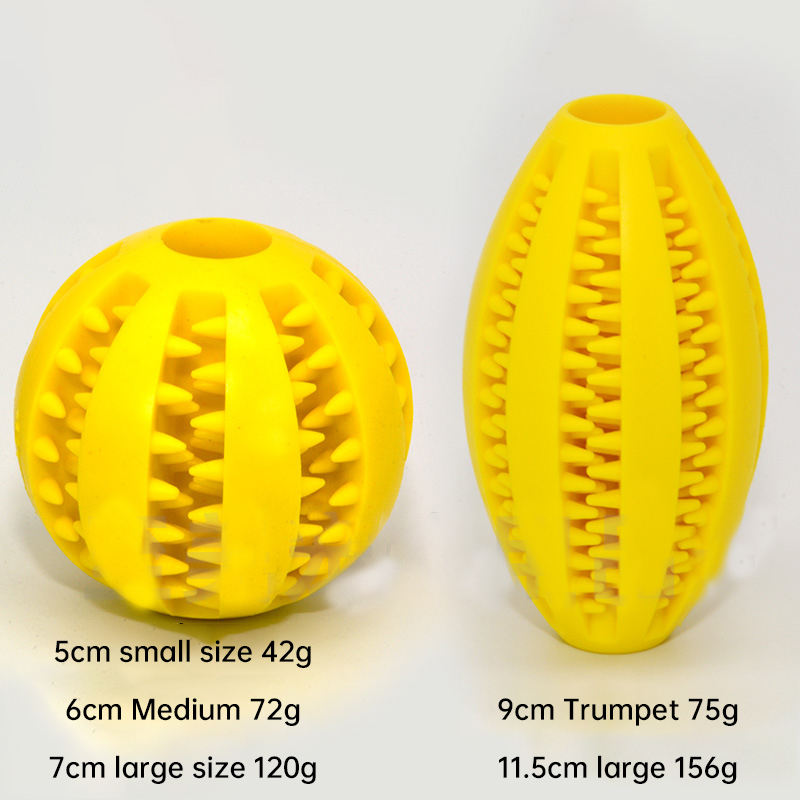 Dog Dental Chew Ball With Treat-Dispensing Enrichment